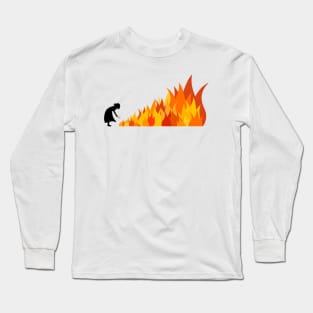 Darling, Set It All Ablaze (version 2) Long Sleeve T-Shirt